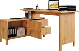 OTTO home Schreibtisch Luven | Holztöne