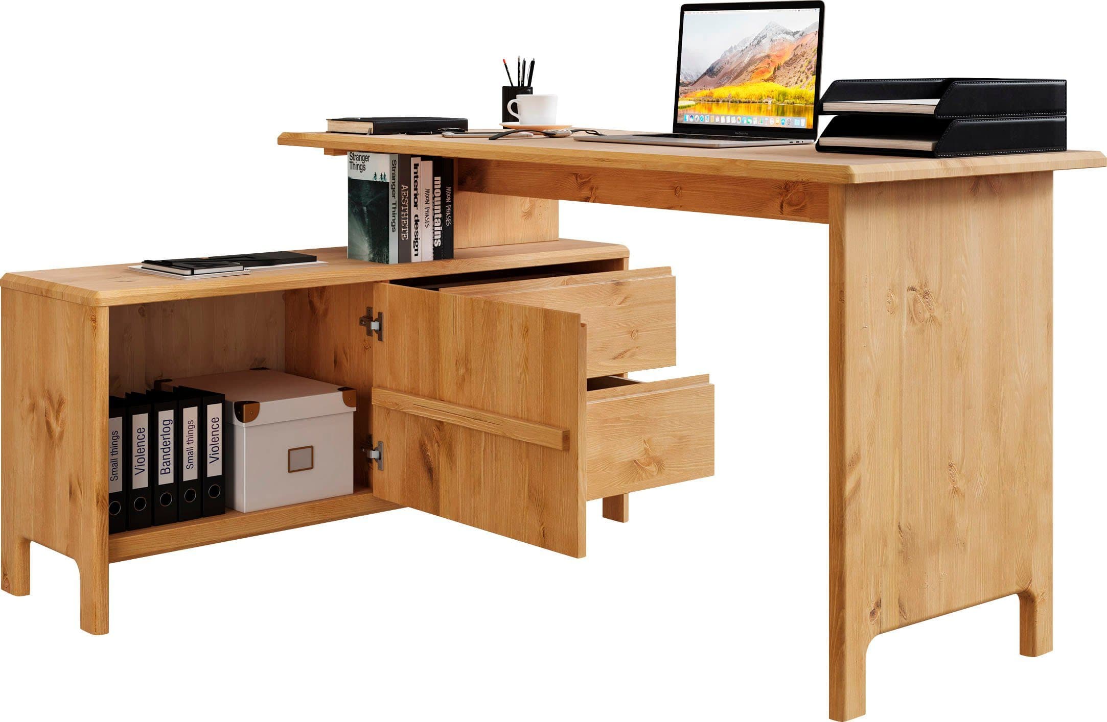 OTTO home Schreibtisch Luven | Holztöne