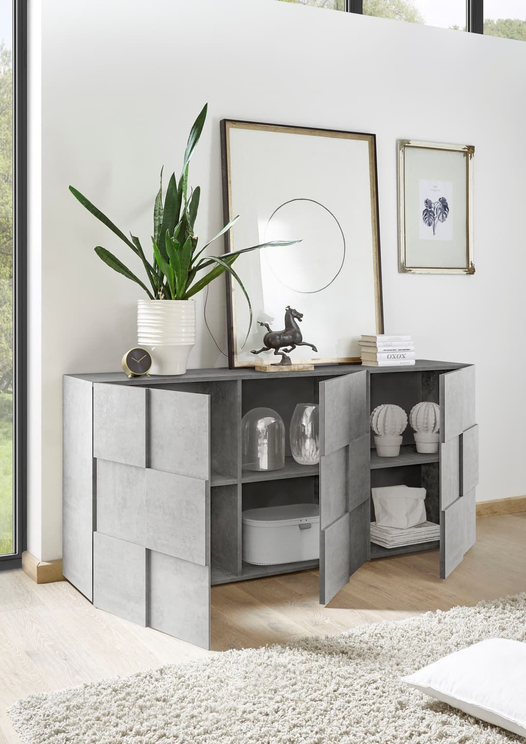 Home affaire Sideboard Dama | Grau