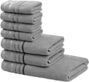 OTTO home Handtuch Set Niki | Grau