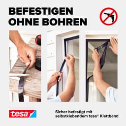 tesa Insektenschutz-Vorhang Insect Stop Magnetvorhang | Schwarz