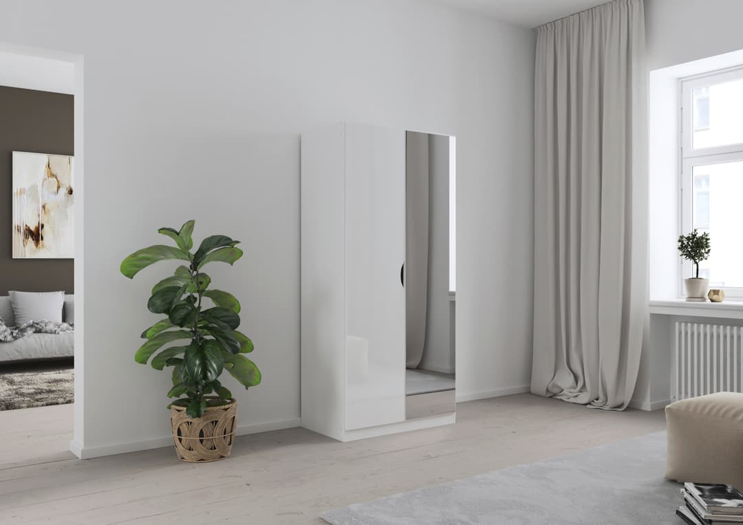 Rauch Kleiderschrank Freiham | Weiß