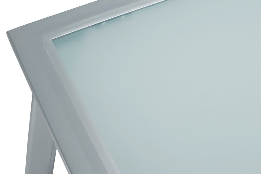 MERXX Gartentisch Lima, 90x150 cm | Silber