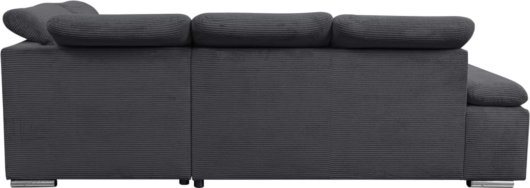 WERK2 Ecksofa Alicante Cord | Grau