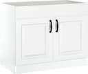 wiho Küchen Spülenschrank Erla | Weiß