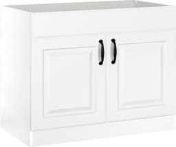 wiho Küchen Spülenschrank Erla | Weiß