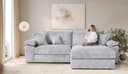 Home affaire Ecksofa Soft&Cosy XXL L-Form | Grau