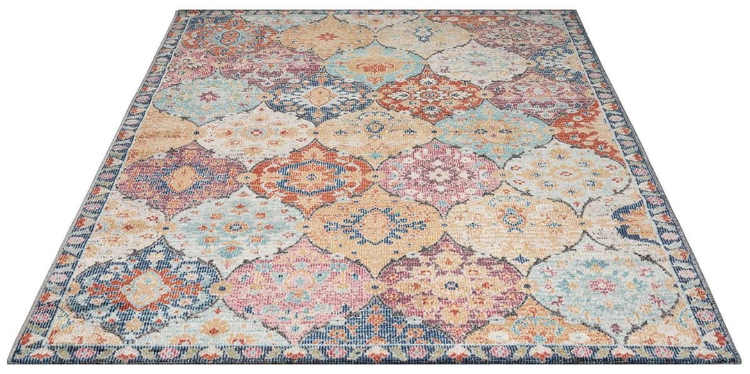 the carpet Teppich Palma | Mehrfarbig