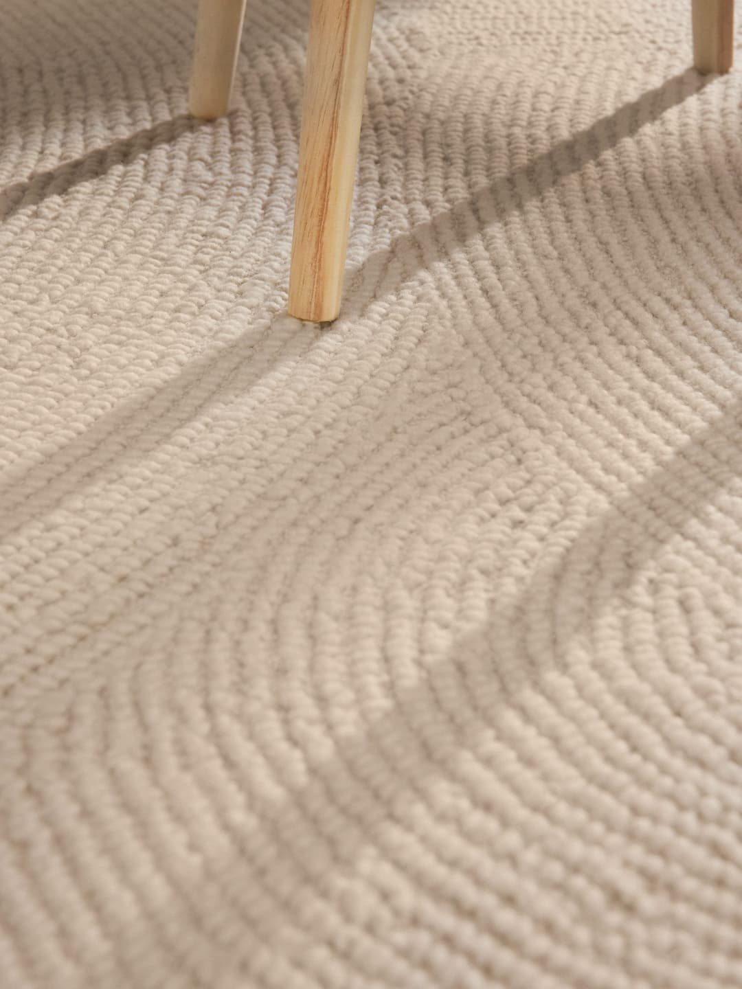 HANSE Home Wollteppich Calmio | Weiß
