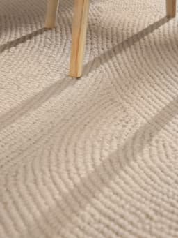 HANSE Home Wollteppich Calmio | Weiß