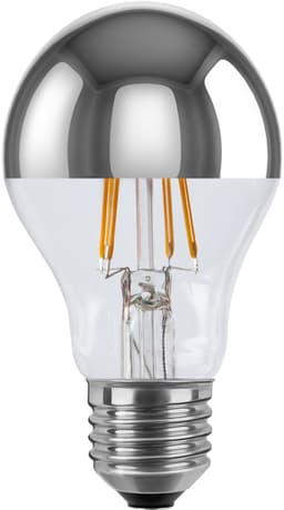 SEGULA LED-Leuchtmittel LED Glühlampe Spiegelkopf | Silber