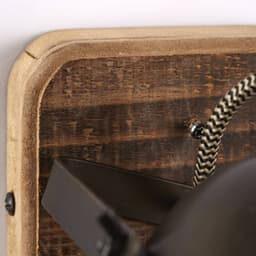 Brilliant Wandstrahler Carmen Wood | Braun