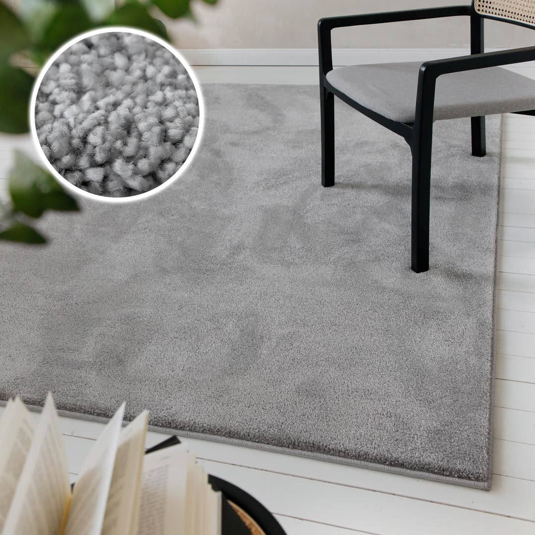 OTTO home Teppich Lisbea | Grau