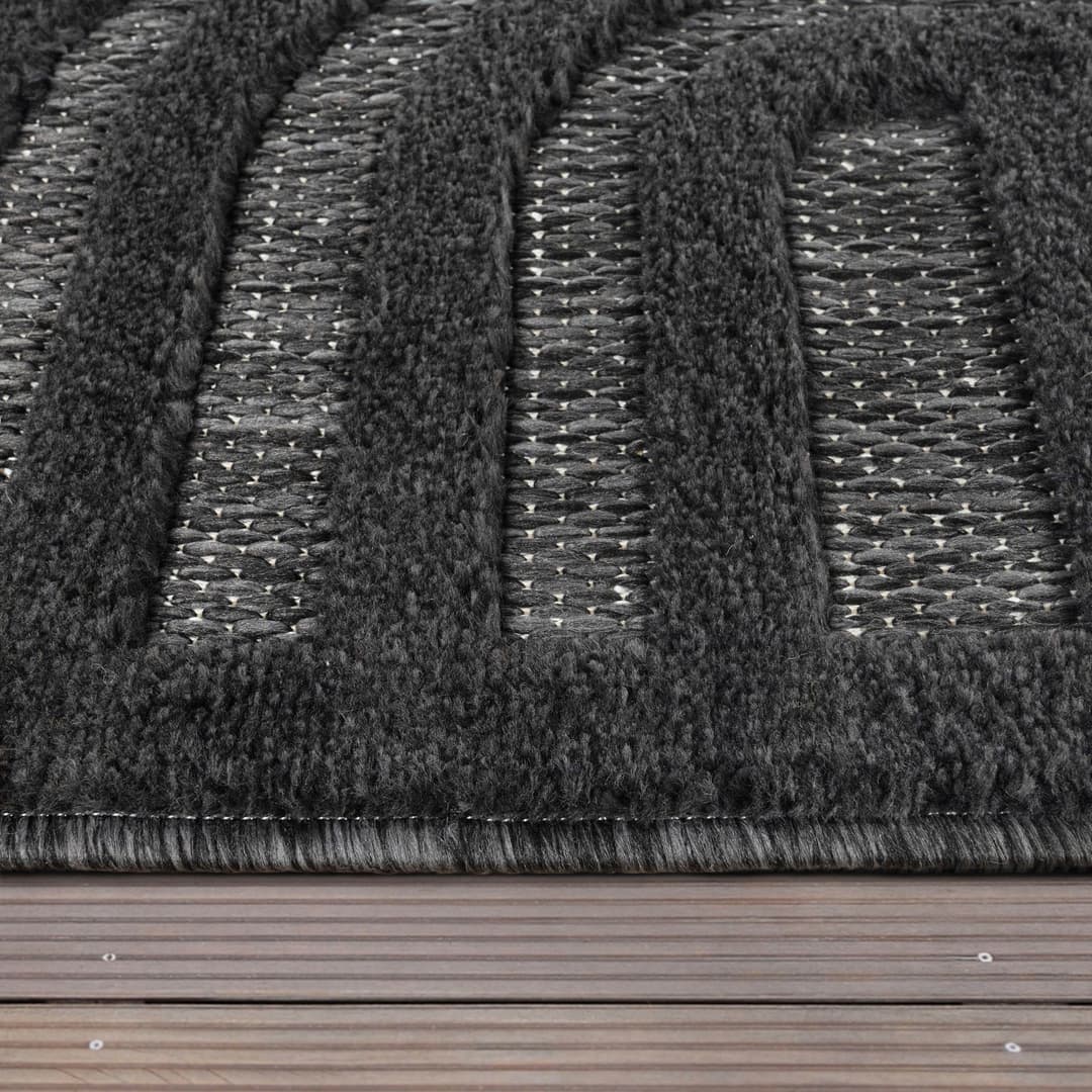 Paco Home Teppich Livorno 674 | Grau