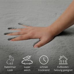 OTTO home Badematte Lennja | Grau