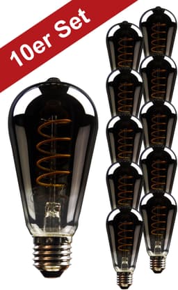 BLULAXA LED-Filament Vintage E27 | Braun