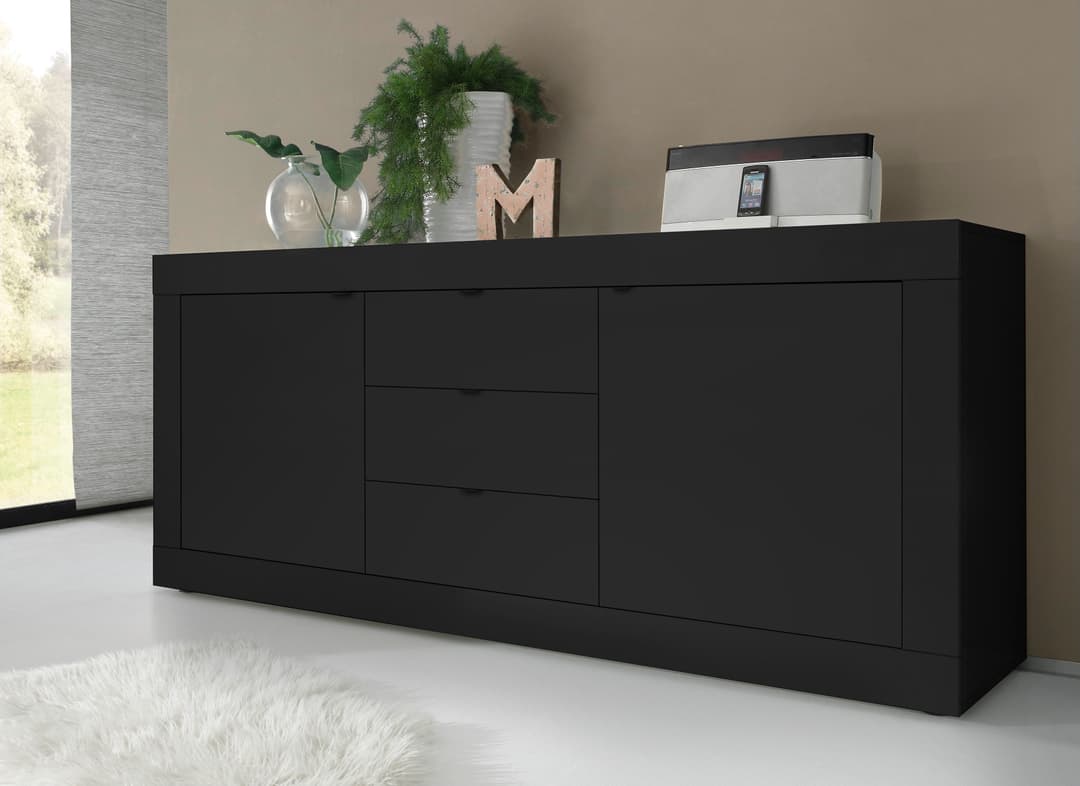 Home affaire Sideboard Basic | Schwarz