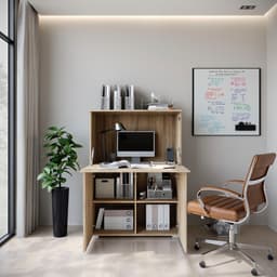 home affaire PC-Schrank Vera | Braun