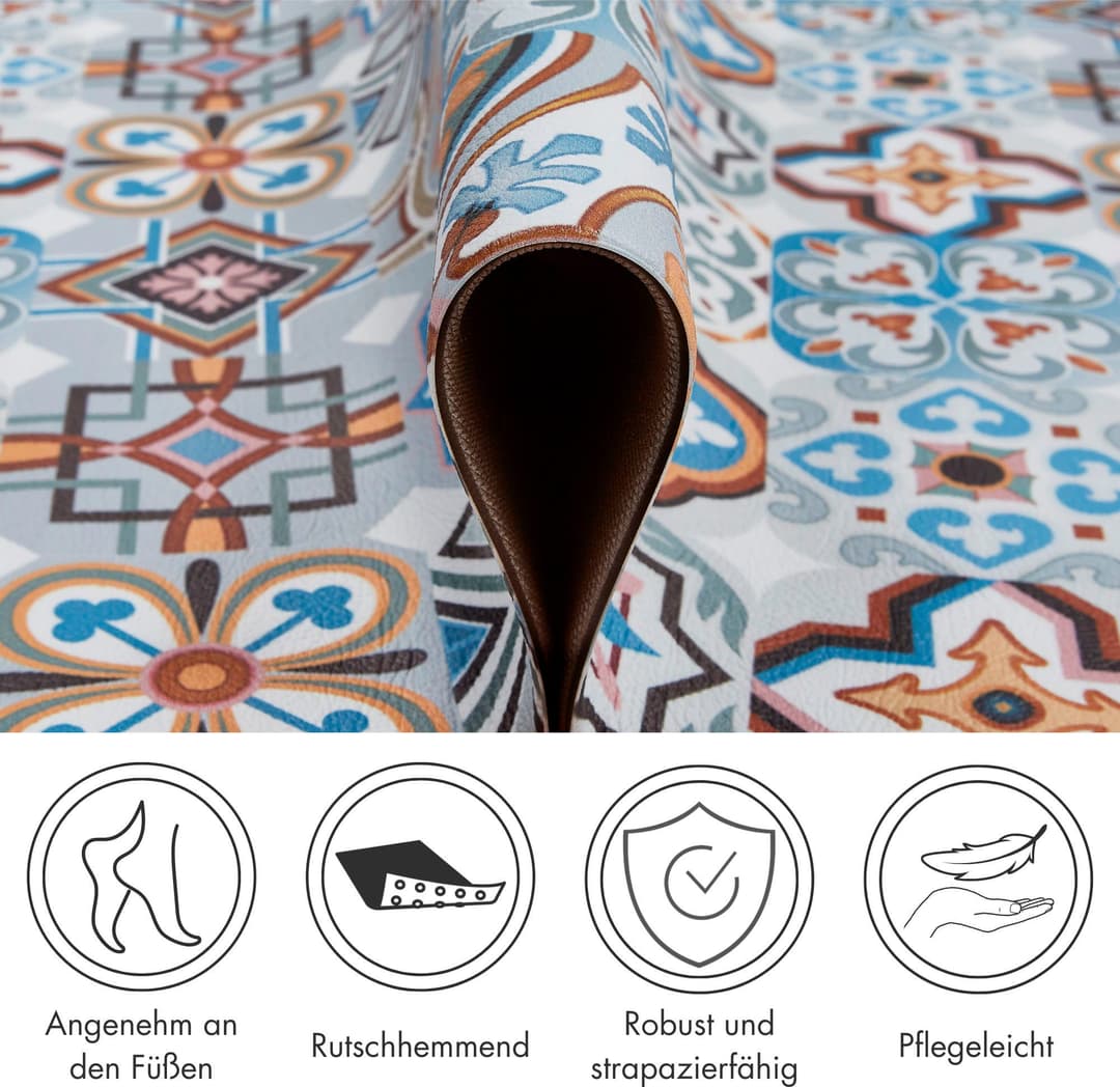 Andiamo Vinylteppich Marrakesch | Mehrfarbig