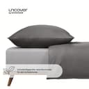uncover by SCHIESSER Spannbettlaken New Jersey | Grau 2