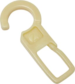 GARDINIA Faltenclip Faltenlegehaken | Beige