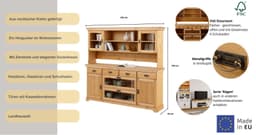 OTTO home Buffet Rügen | Holztöne