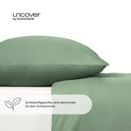 uncover by SCHIESSER Bettwäsche Soho | Grün