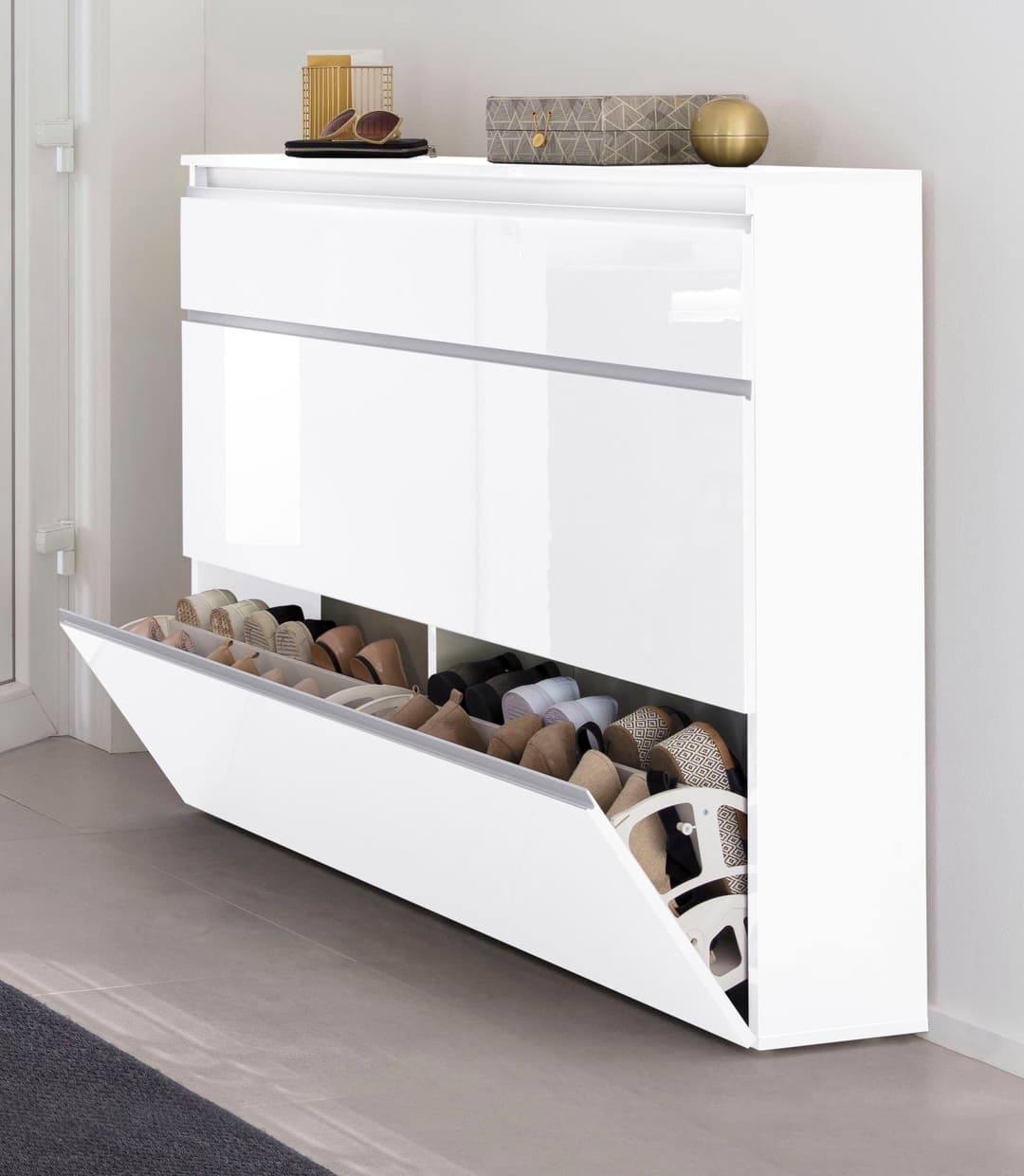 Home affaire Schuhschrank Magic | Weiß