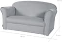 roba® Kindersofa Lil Sofa | Grau 3