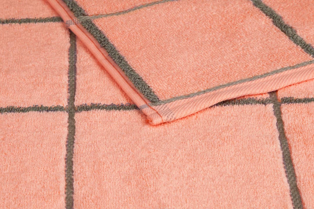 ROSS Handtücher Cashmere Überkaro | Rosa