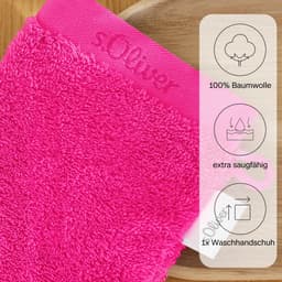 s.Oliver Waschhandschuh | Pink