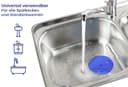 Maximex Waschbeckenstöpsel Universal | Blau 5
