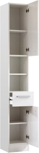 Saphir Hochschrank Quickset 335 Badschrank | Weiß 4