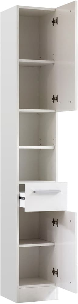 Saphir Hochschrank Quickset 335 Badschrank | Weiß