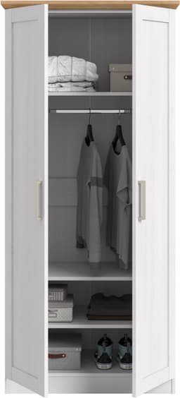 Home affaire Kleiderschrank FLORENZ | Holztöne
