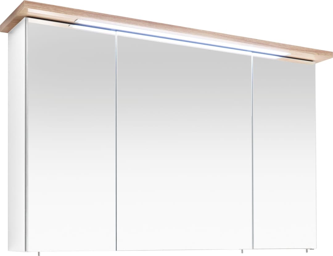 Saphir Quickset 923 Spiegelschrank | Holztöne
