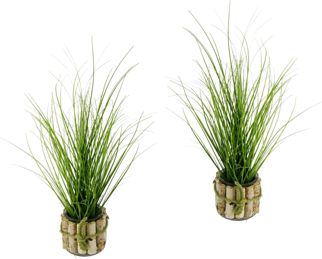 Kunstpflanze Gras | Grün
