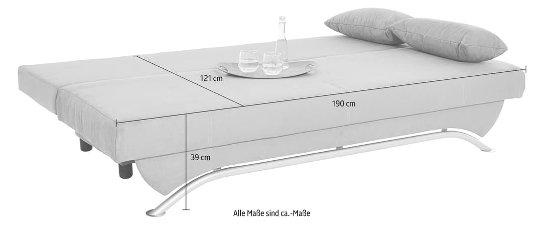 Jockenhöfer Gruppe Schlafsofa Nancy | Braun