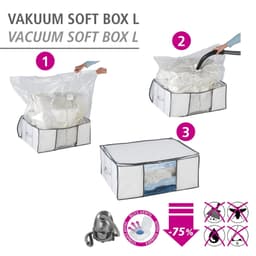 Wenko Vakuum Soft Box | Weiß
