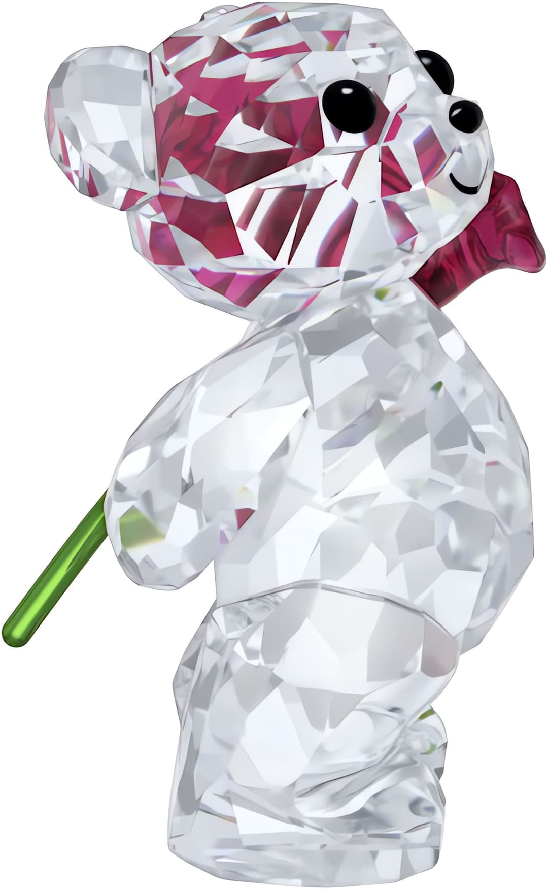 Swarovski Kris Bär mit Rose | Mehrfarbig