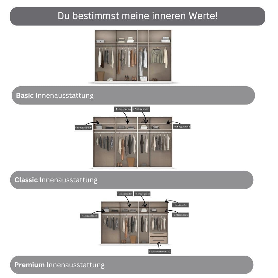 rauch Kleiderschrank AVOLA | Weiß
