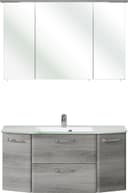 Saphir Quickset 328 Badmöbel-Set | Grau