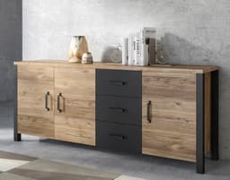 Home affaire Sideboard Olin WM | Holztöne