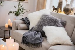 Wohndecke Soft Impression | Grau