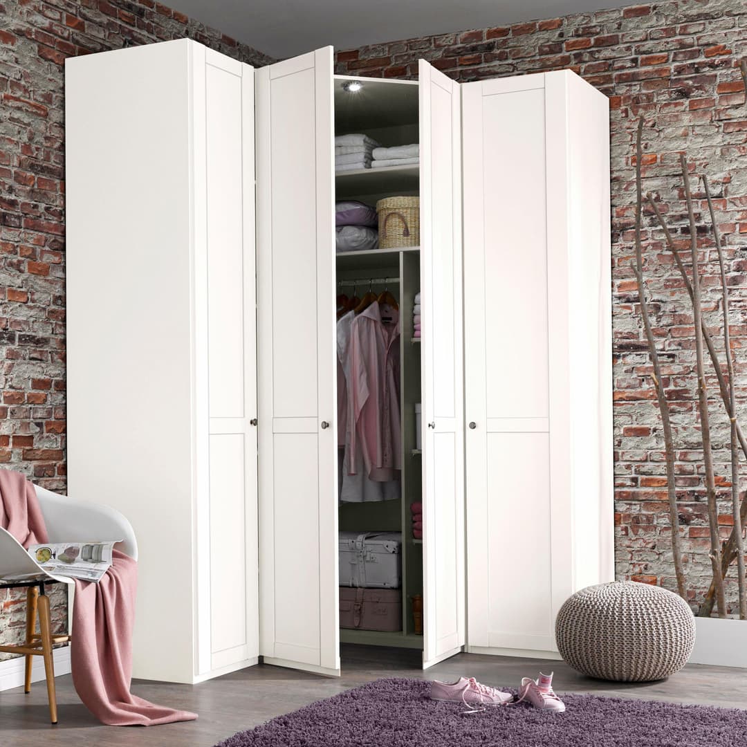 Wimex Kleiderschrank New York | Weiß