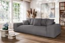 Home affaire Big-Sofa LAKESIDE 3-Sitzer Schlafsofa | Grau 2