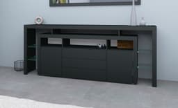 borchardt Möbel Sideboard Rosario | Schwarz