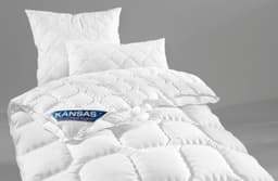 fan Microfaserbettdecke Kansas | Weiß