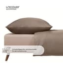 uncover by SCHIESSER Spannbettlaken New Jersey | Beige 2