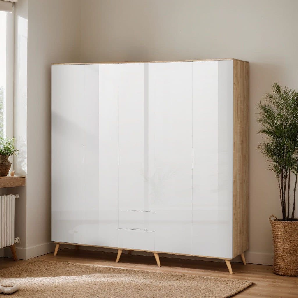 OTTO home Kleiderschrank Lund | Weiß